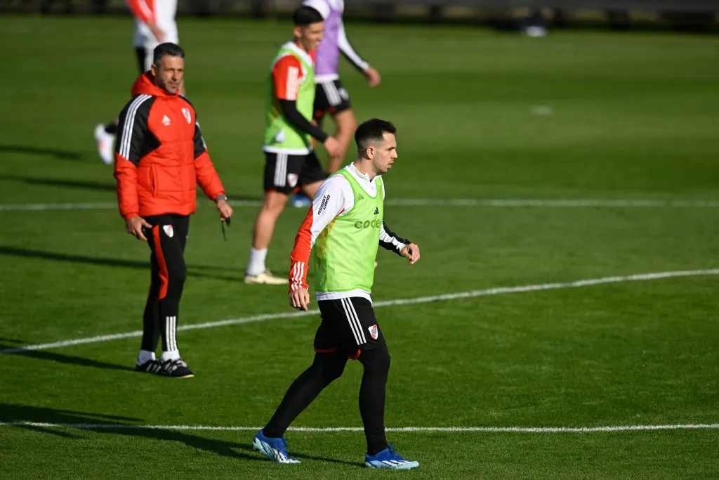 Felipe Peña Biafore en River. (LPM/Diego Haliasz)