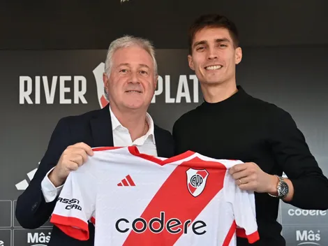 Oficial: Gattoni fue presentado como refuerzo de River