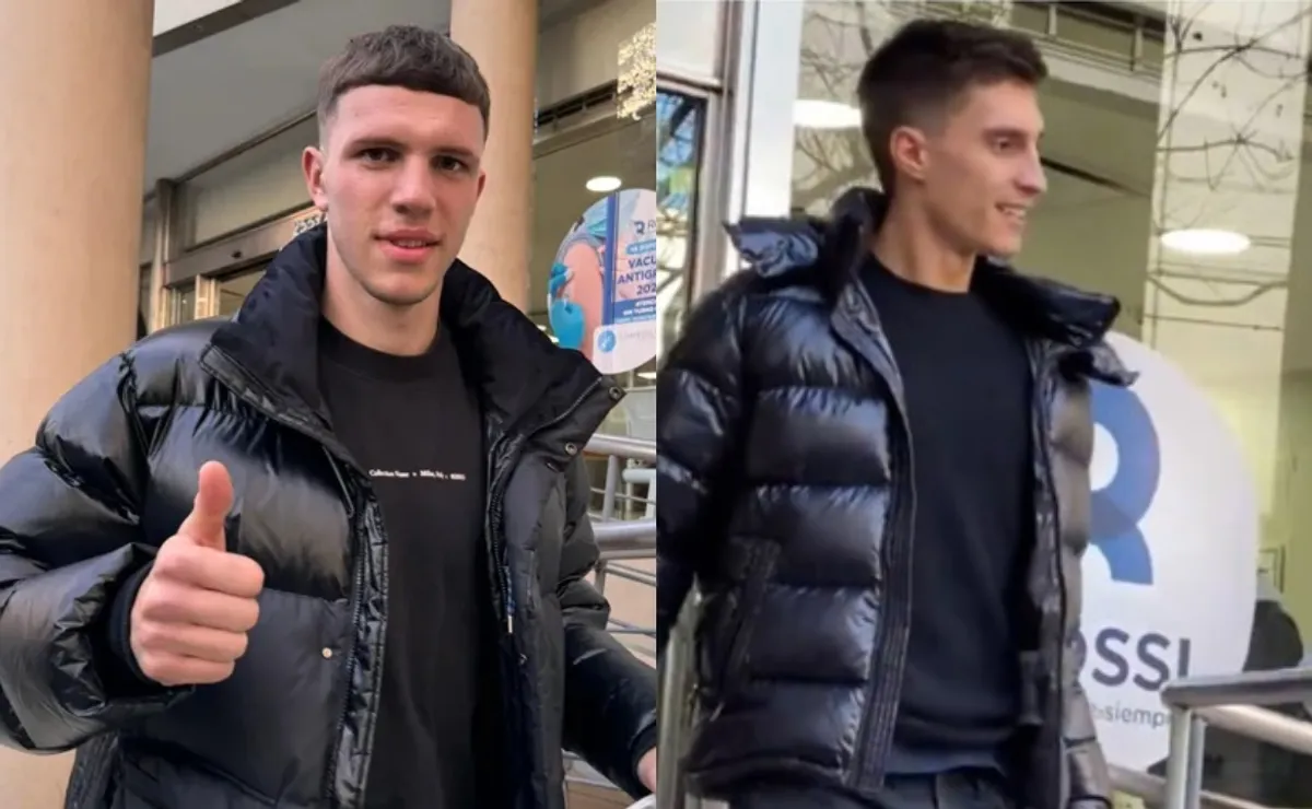 Tras firmar sus contratos, Gattoni y Carboni se sumaron a la pretemporada.