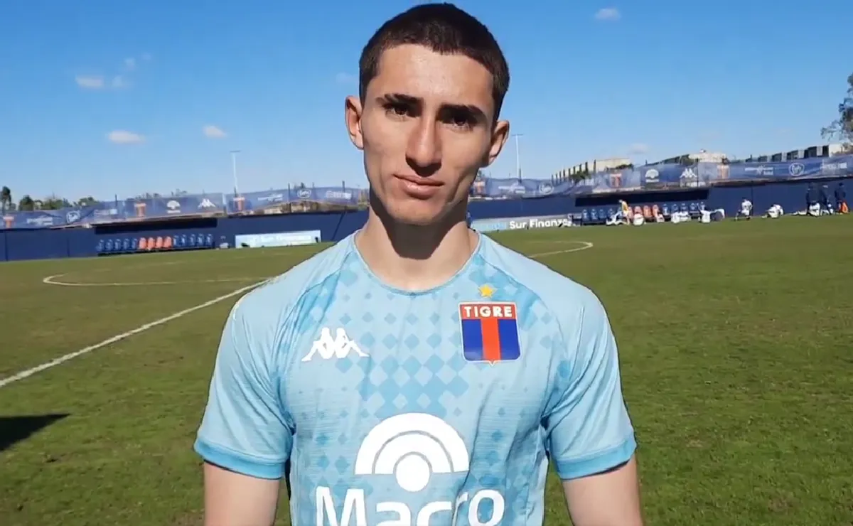 El hijo de Trapito Barovero subió a Primera y comenzó la pretemporada con Tigre.