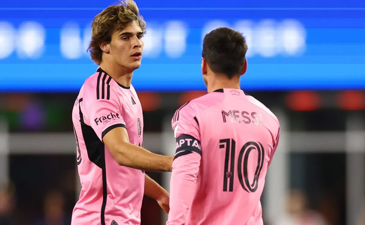 Benjamín Cremaschi, el compañero de Messi que nació en USA y sueña con jugar en River.