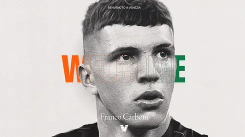 Franco Carboni firmó por un año en Venezia y solo jugó un minuto.
