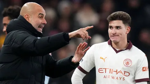 Guardiola dijo qué había pensado acerca de una posible salida de Julián del City.