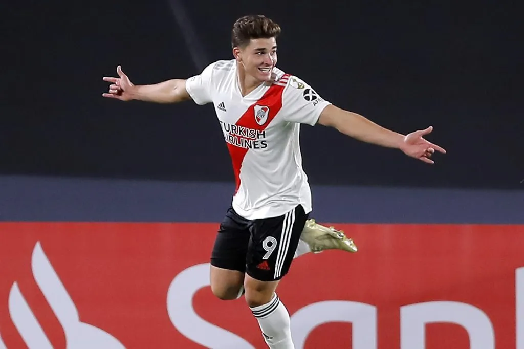Julián Álvarez habló sobre River. (Getty)
