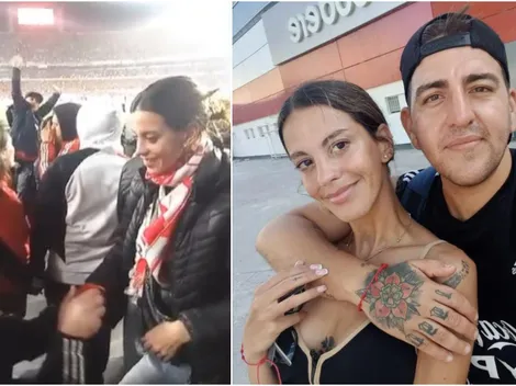 Le propuso casamiento en el Monumental y la reacción de los hinchas fue increíble
