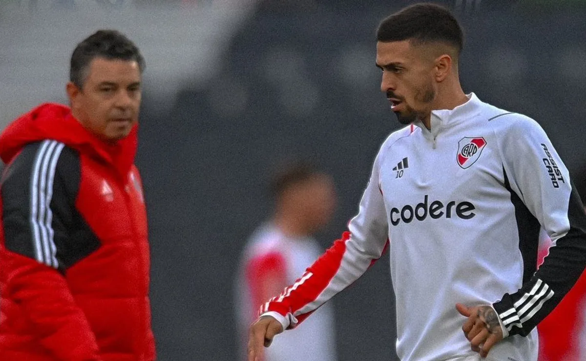 Manuel Lanzini deberá sacarle jugo a la mini pretemporada. Foto: Prensa River.