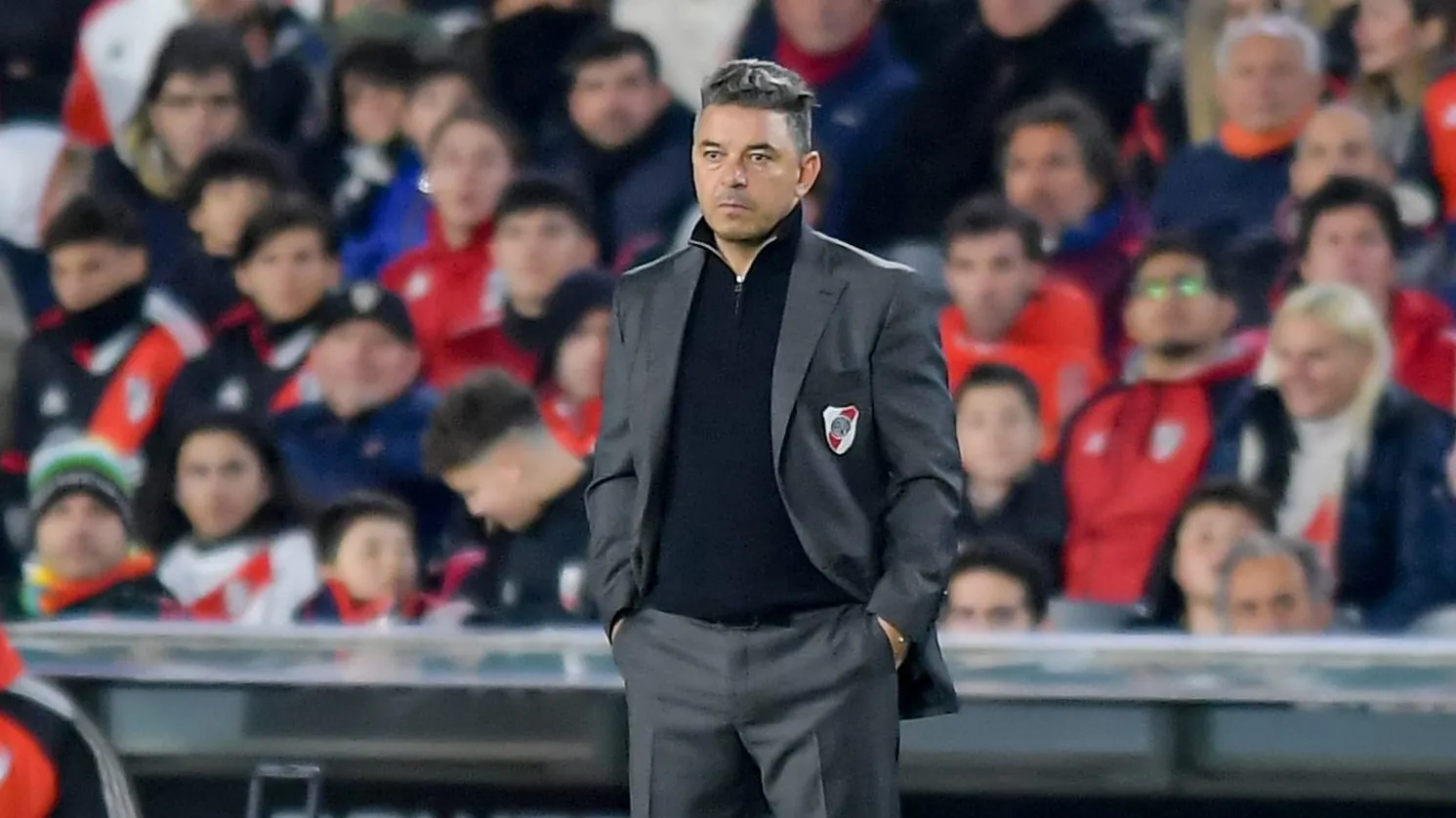 Gallardo busca trabajar a sus jugadores. (Getty)