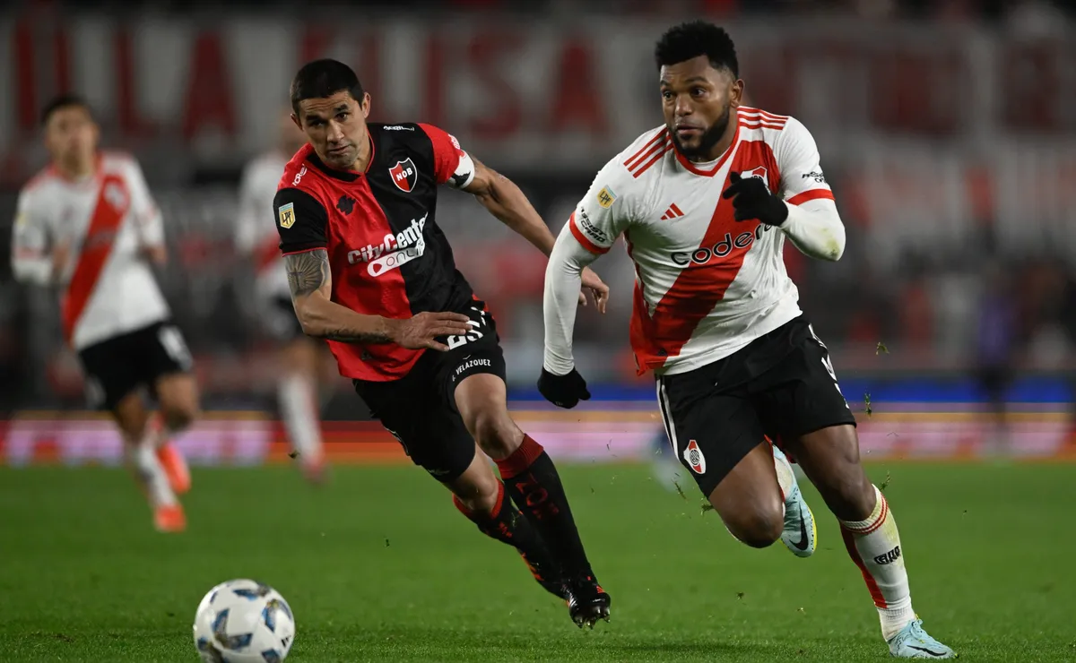 River empató con Newell's por la Liga Profesional.