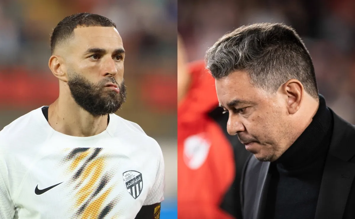 Karim Benzema habló sobre Marcelo Gallardo durante su estadía en Al-Ittihad