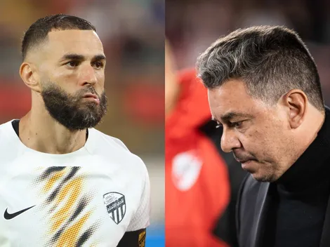 Karim Benzema habló sobre Marcelo Gallardo durante su estadía en Al-Ittihad