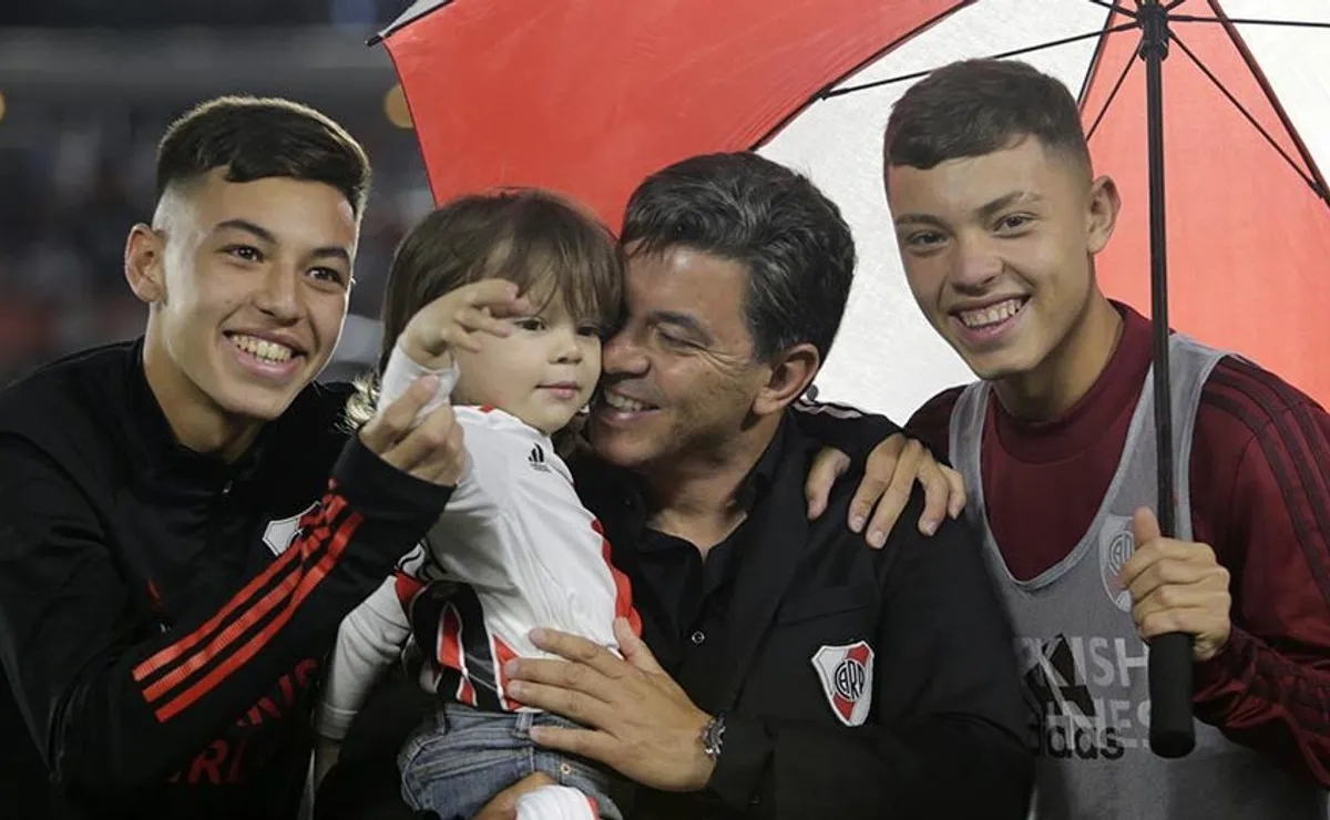 El tercer hijo de Gallardo se va de River.