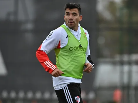 Acuña tuvo su primer entrenamiento en River: ¿debuta el domingo vs. Newell's?