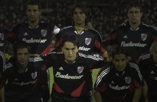 Marcelo Guaymas en su paso por River.