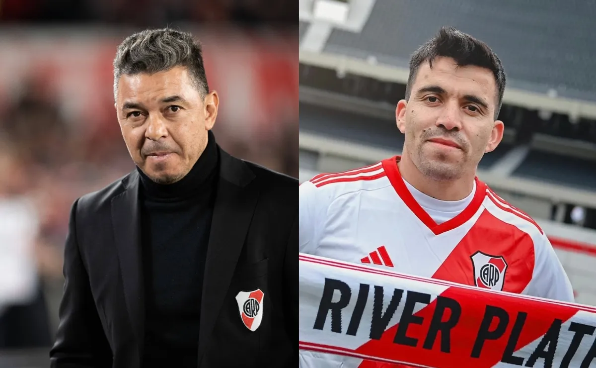 Qué dijo Gallardo sobre el posible debut del Huevo Acuña.