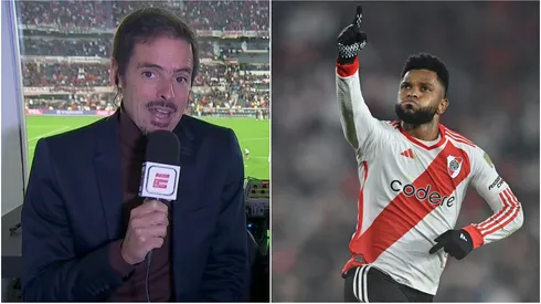 El relator Mariano Closs advirtió un movimiento de River y anticipó el gol de Miguel Borja ante Talleres por la Copa Libertadores 2024.