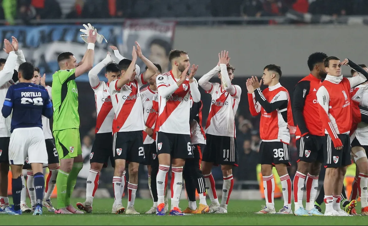 River se metió en cuartos de final.