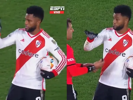 "A mi no eh": picante cruce de Borja con Ruben Botta