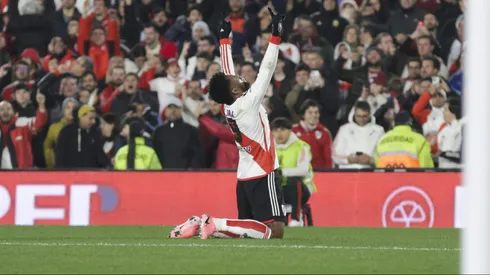 Borja puso el primero en el Monumental. (Foto: LPM / Daiana Panza).