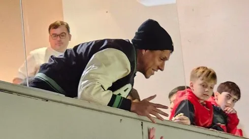 Enzo Pérez estuvo en el Estadio Monumental hace algunas fechas, en el partido ante Talleres.