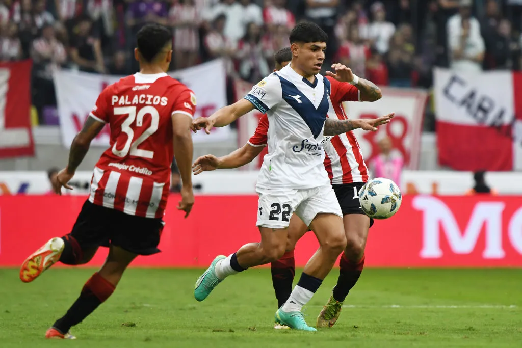 Aquino la rompió en la última Copa de la Liga donde Vélez se consagró subcampeón. (Foto: Getty).