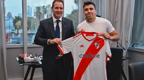 Marcos Acuña fue presentado como refuerzo de River: cuánto costó su pase
