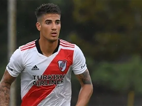 Petrasso durante su paso por River.