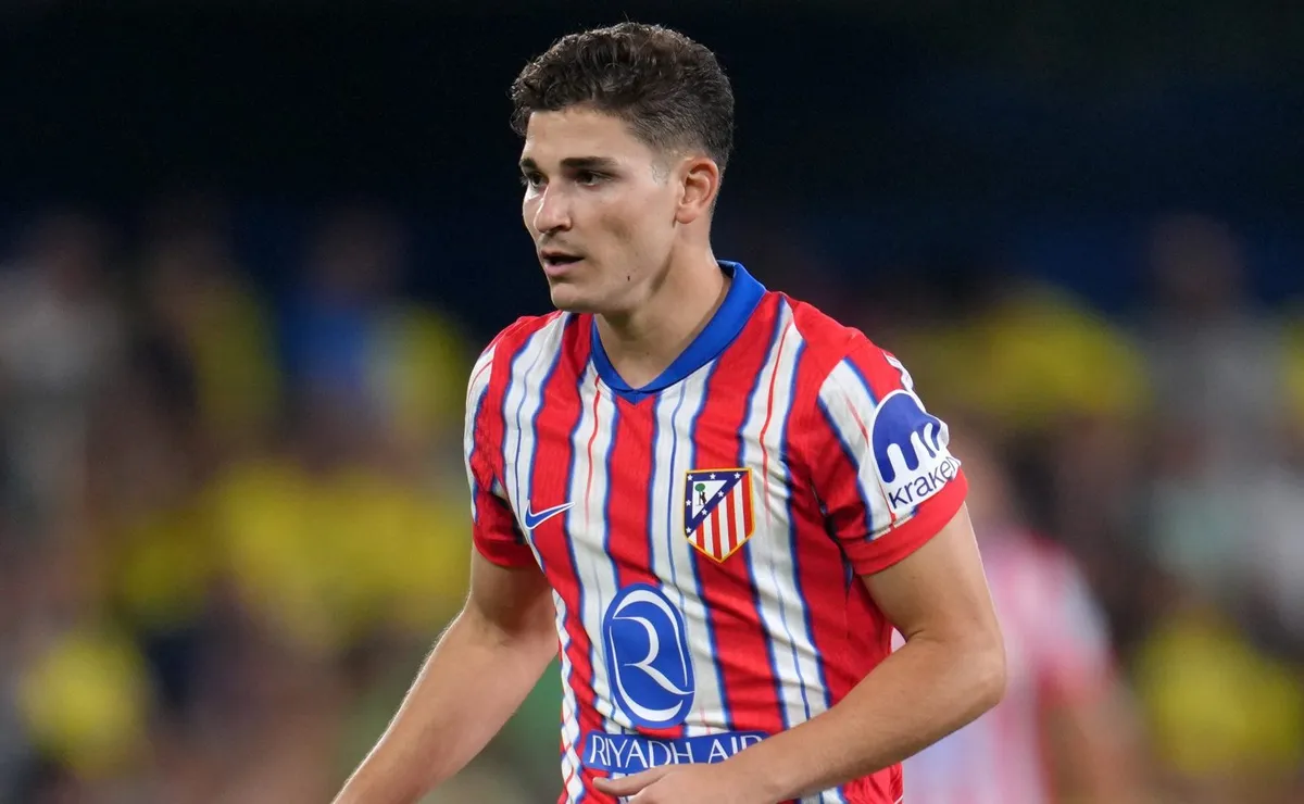 Julián Álvarez jugará la Champions con Atlético de Madrid.