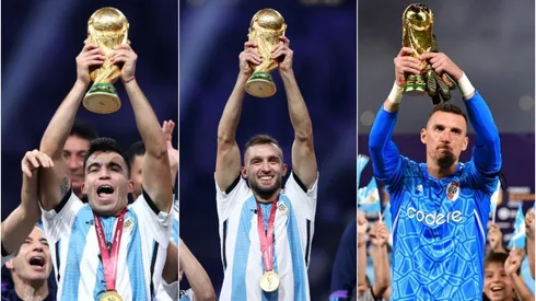 River tiene tres campeones del mundo en su plantel.