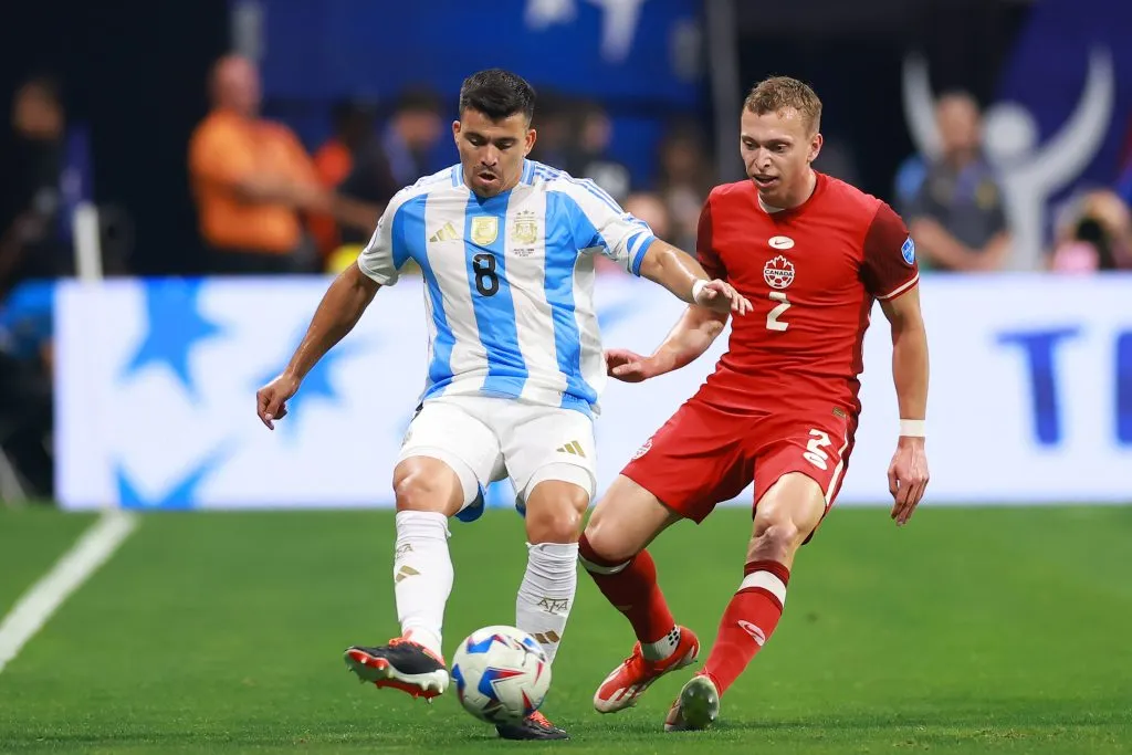Acuña podría ser refuerzo de River. (getty)