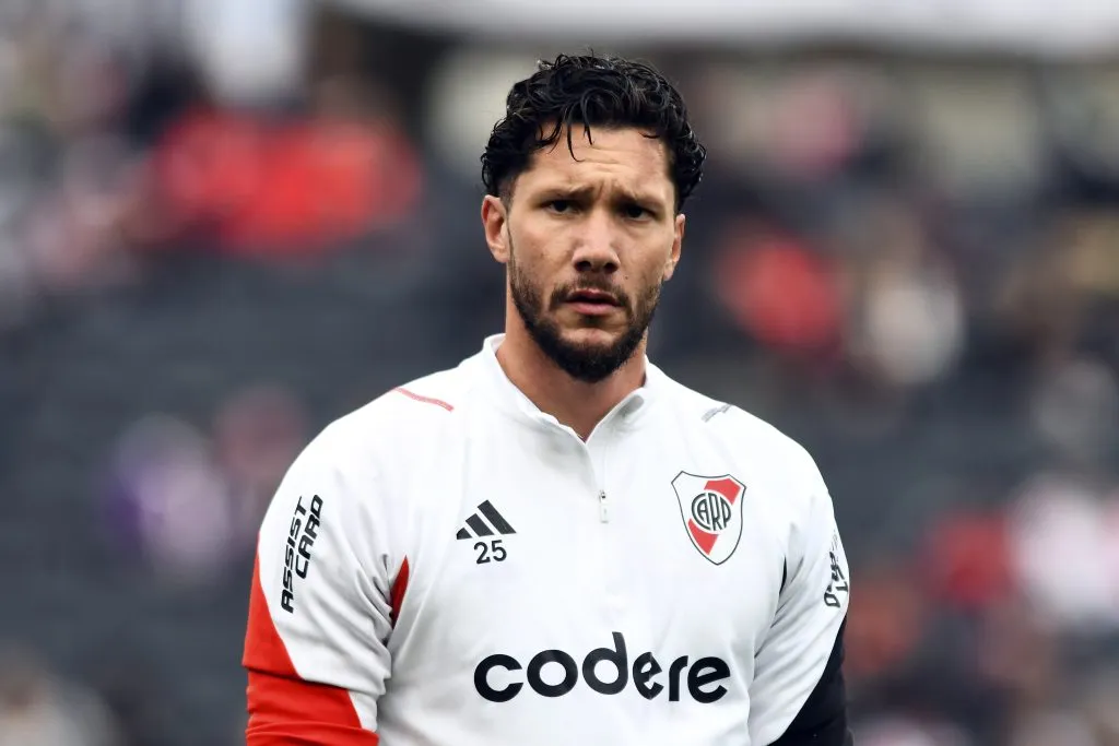 Jeremías Ledesma la rompió ante el Lobo. (Getty)