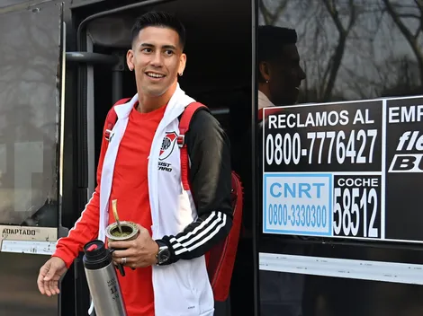 La revelación de Maxi Meza sobre su llegada a River: "Pensé que se caía"