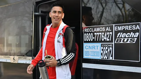 Maximiliano Meza debutó con la camiseta de River ante Gimnasia y será titular esta noche.
