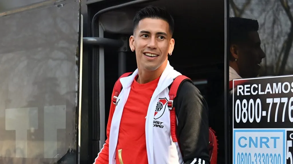Meza debutó en River. Foto: Prensa River.
