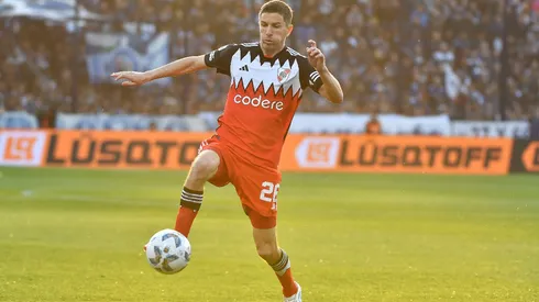 Nacho Fernández adelantó a River vs. Gimnasia.