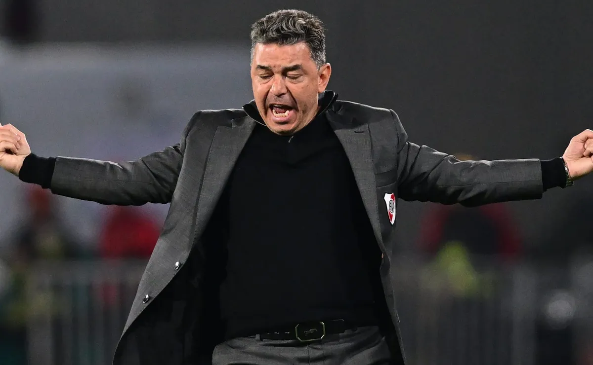 Marcelo Gallardo definió a los once titulares ante Talleres. (Foto: Getty).