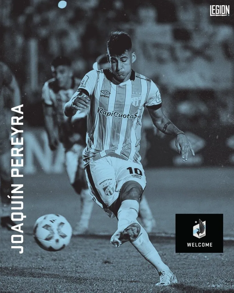 La presentación de Pereyra en el club estadounidense.