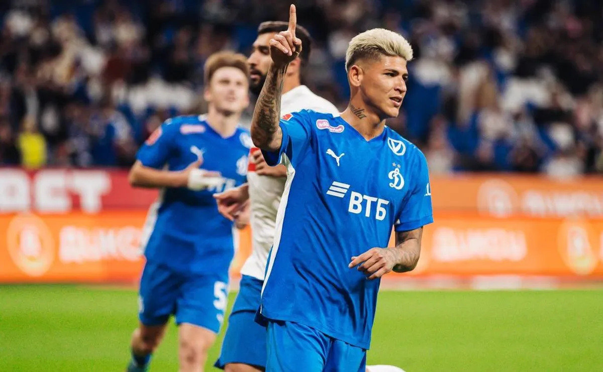 Jorge Carrascal vive un gran momento en Rusia.