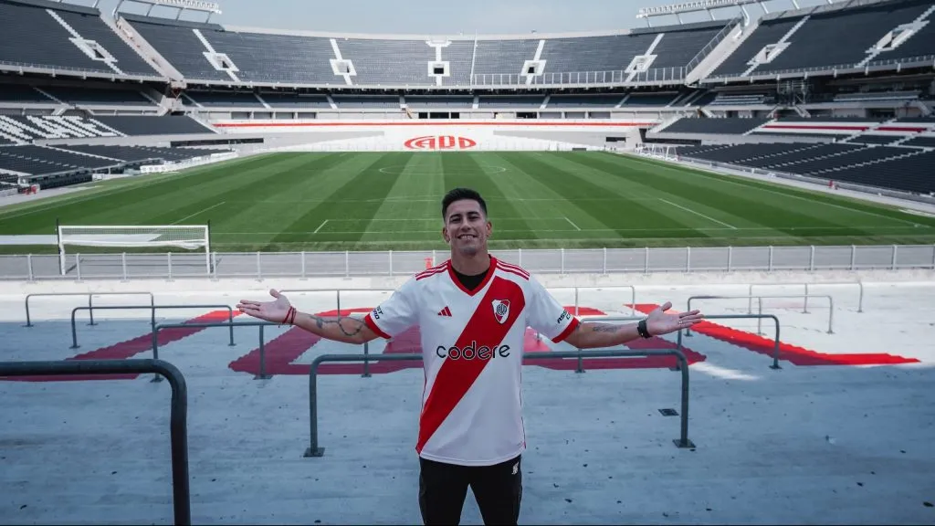 Maxi Meza se perfila para ser titular ante Talleres el miércoles.