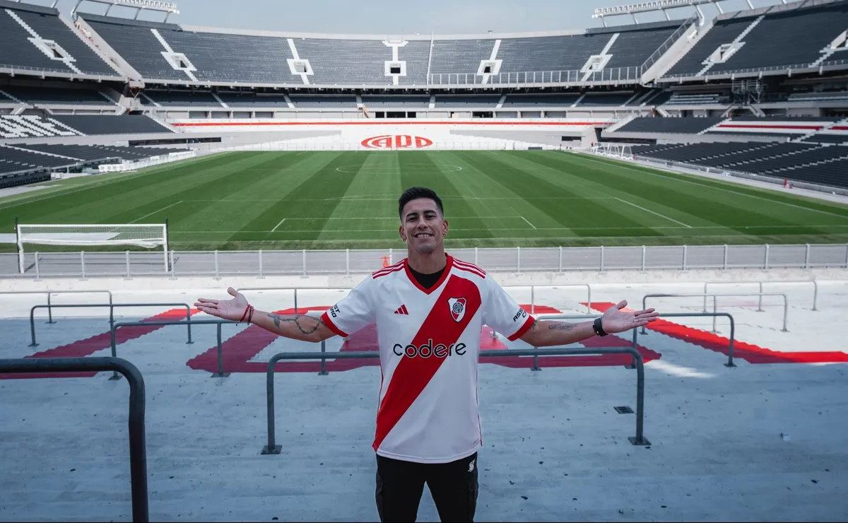 Maxi Meza se perfila para ser titular ante Talleres el miércoles.