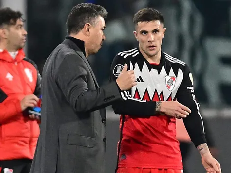 Gallardo llenó de elogios a Fabricio Bustos tras su debut: "No era fácil meterse"