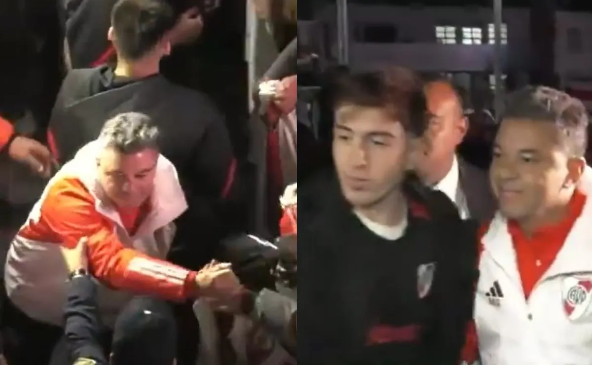 El gran gesto de Gallardo con los hinchas de River en Córdoba