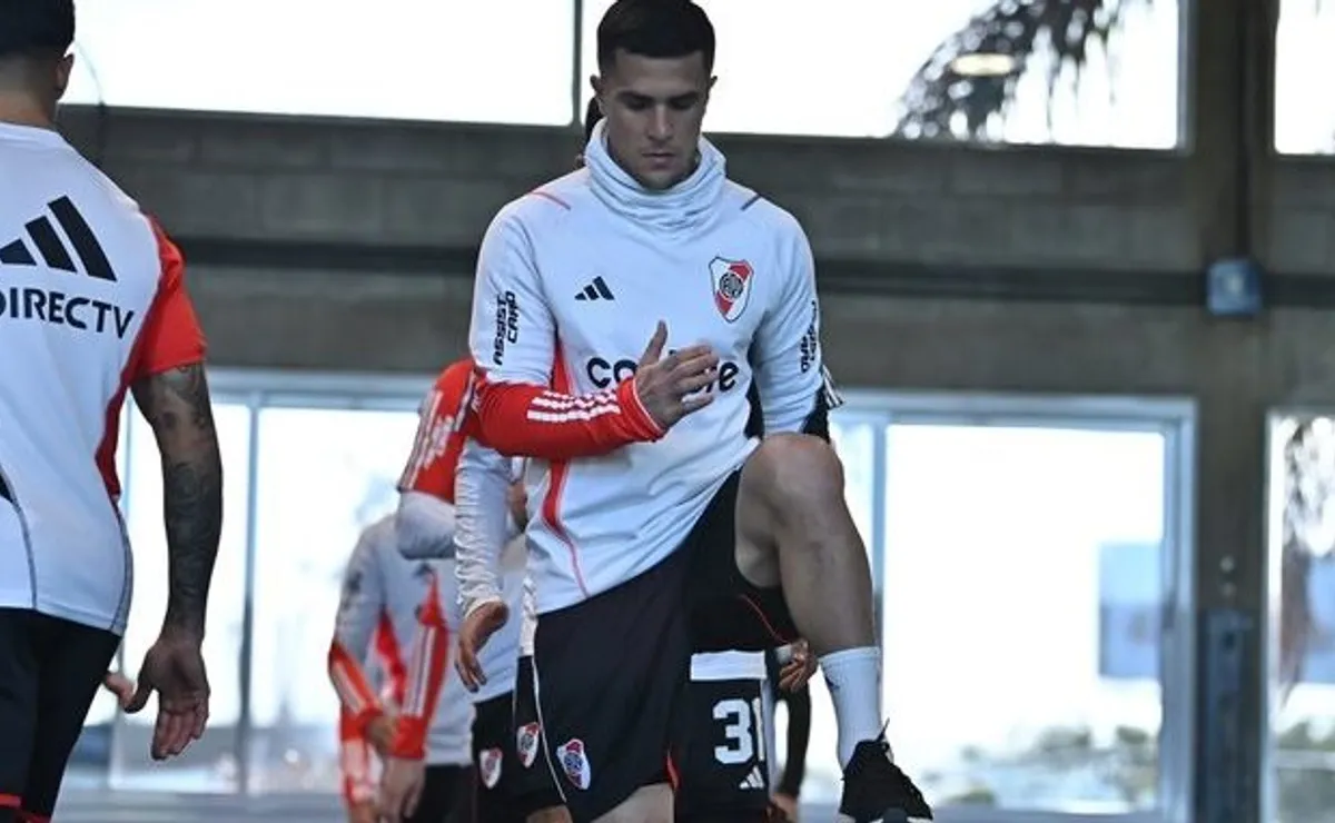 Fabricio Bustos será titular en Córdoba. (Foto: Prensa River).