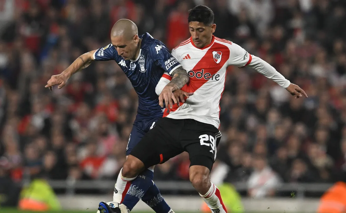River no pudo con Huracán. Foto: LPM / Diego Haliasz.