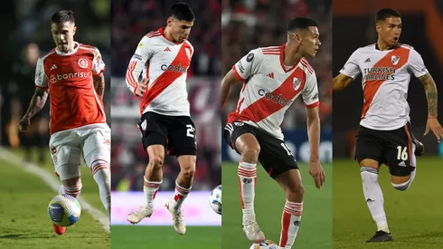 Los cuatro laterales que River compró post Montiel.