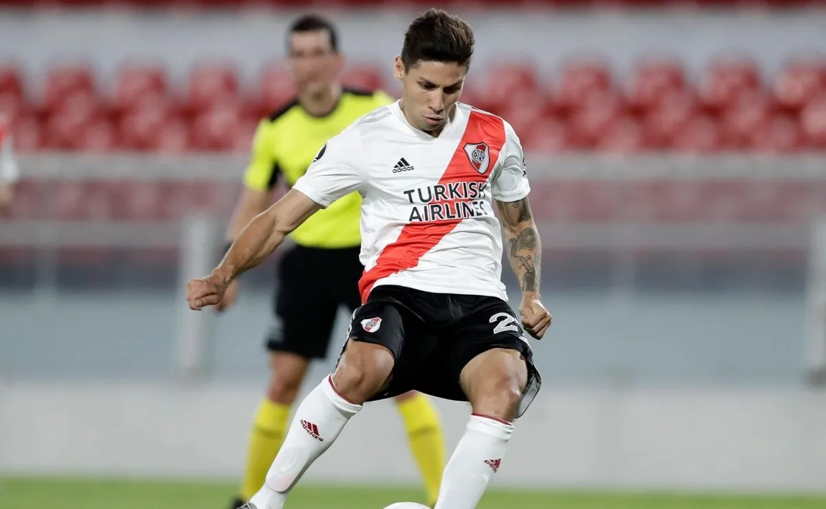 Gonzalo Montiel trabajará de manera intensa en la semana que comienza para llegar de la mejor manera al partido del próximo domingo ante Racing.