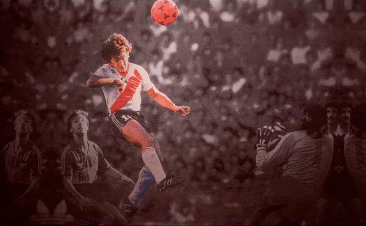 Norberto Alonso fue la figura del superclásico que se jugó en la Bombonera el 6 de abril de 1986. Aquella tarde River dio la vuelta olímpica en la cancha de Boca