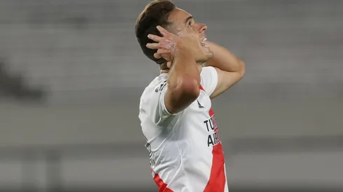 San Pablo está interesado en contar con Rafael Santos Borré a partir de mitad de año. El contrato del colombiano termina con River en tres meses.