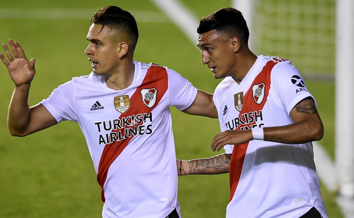 Las variantes que tiene Marcelo Gallardo para el partido contra Estudiantes por la primera fecha de la Copa de la Liga Profesional el próximo domingo a las 21.30 horas.