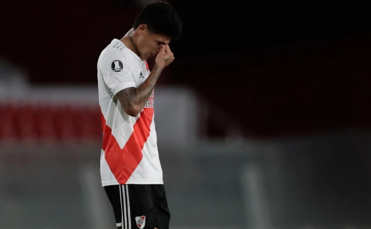 Jorge Carrascal y la expulsión que costó muy cara en el partido