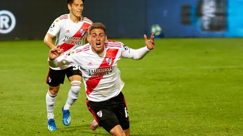 Federico Girotti convirtió su primer gol en Primera División y sirvió para que River le gane 1 a 0 a Godoy Cruz.